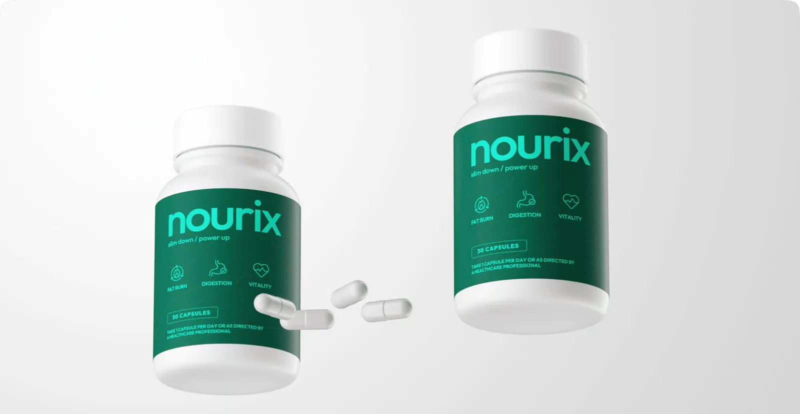 Nourix flaskor